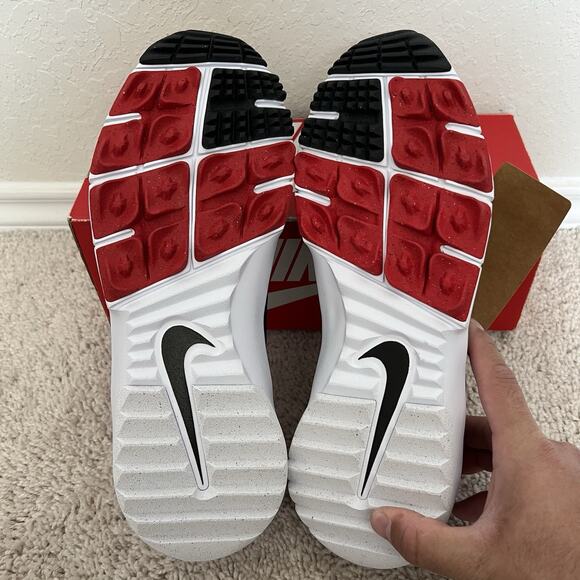 Nike Free Golf NN Golf Shoes FN0332-002 Grey Red White Men's Size 10.5 New - Picture 8 of 9